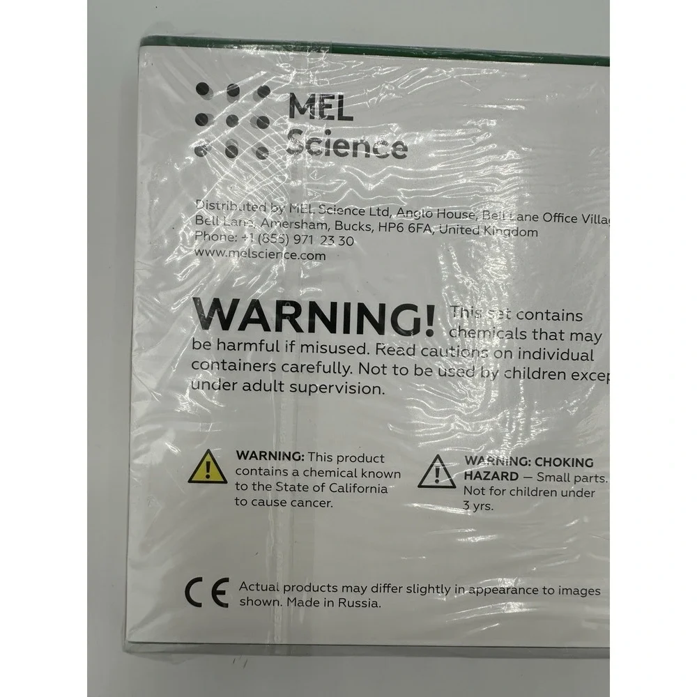 MEL Chemistry & Electricity Science Kit Lemon Battery Galvanic Cell Sealed 12+